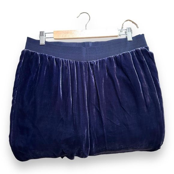 BABATON | Silk Velvet Timothy Pant Joggers in Royal Navy Size L EUC - Picture 3 of 8